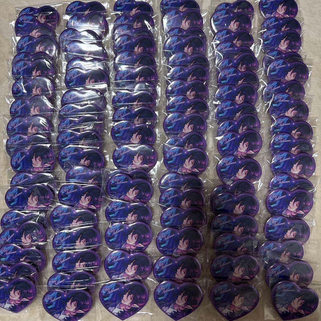 あんスタ 朔間零 ハート缶バッジ AGF