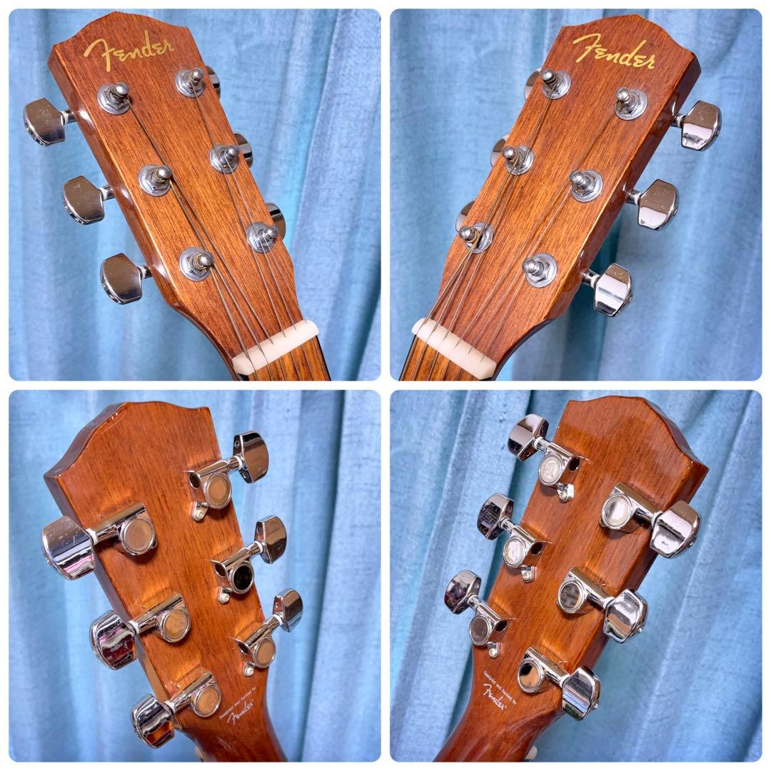 【牛骨】Fender★DG-8S！アコギ！【弾き易く調整☆新品の弦】