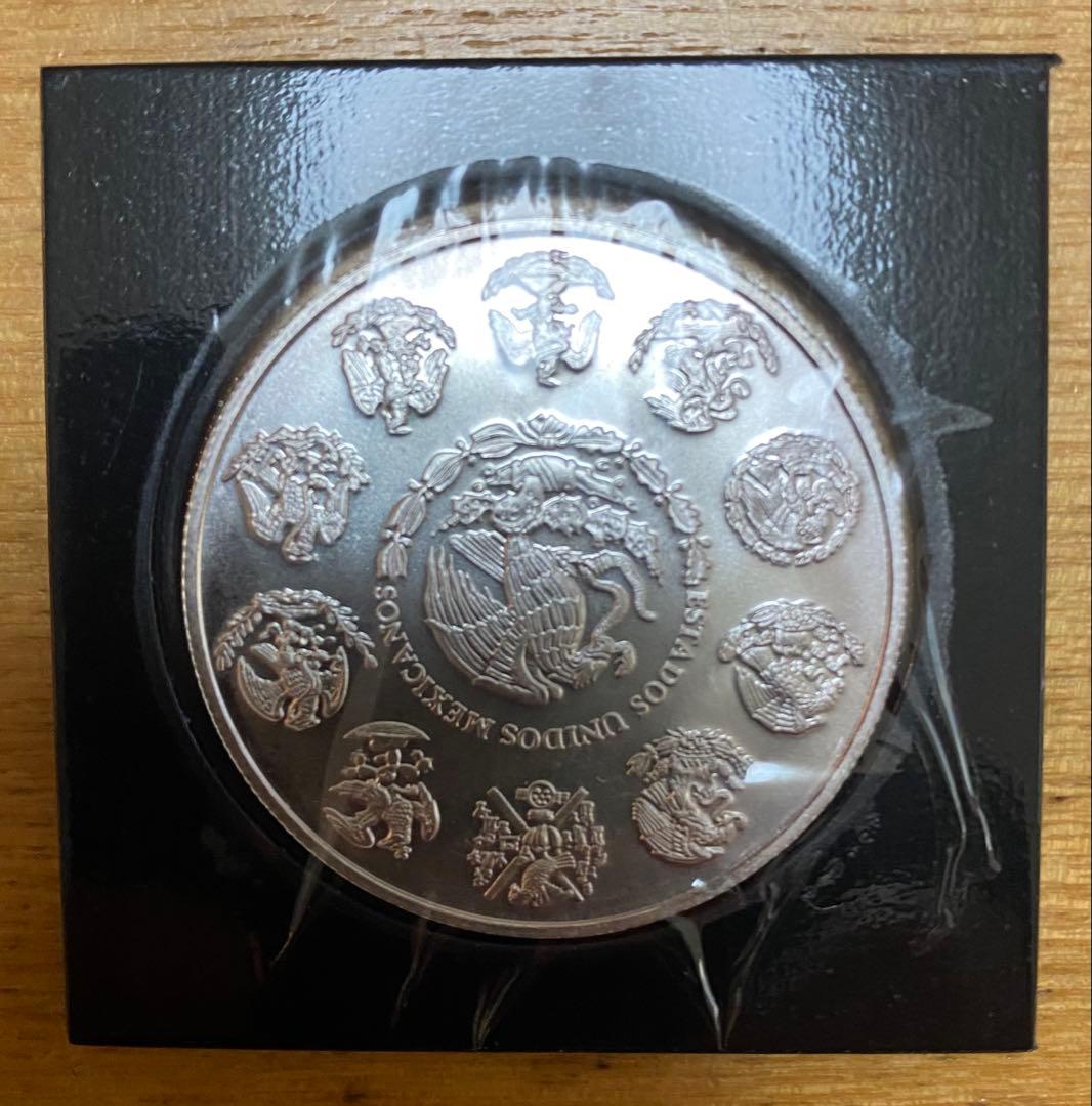2002年 1オンス 銀貨 天使像　メキシコ