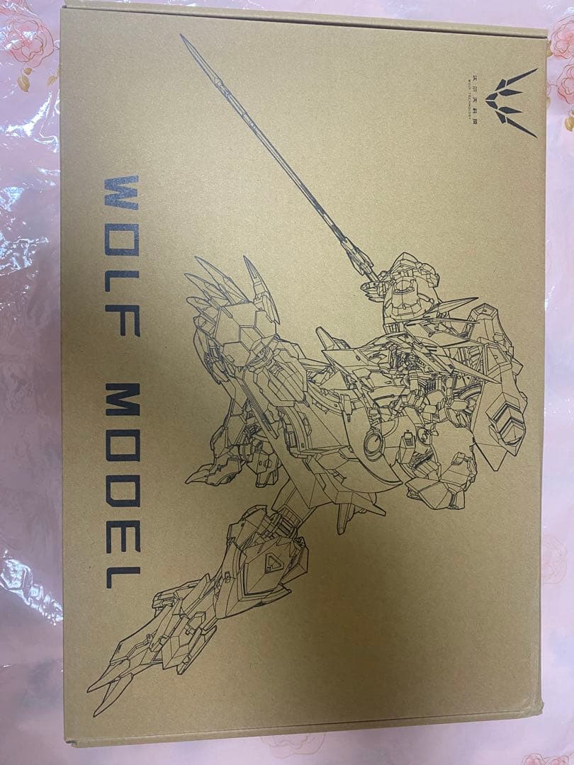 1/100 狼王　バルバトスルプスレクス　ダイキャスト付き　プラモデル