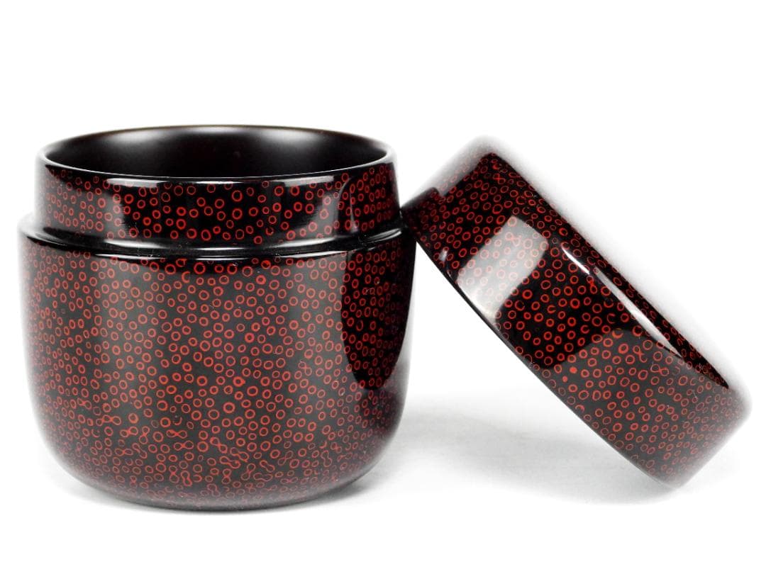 津軽塗 藤野興蔵 七々子塗 棗 共箱 漆器 煎茶道具