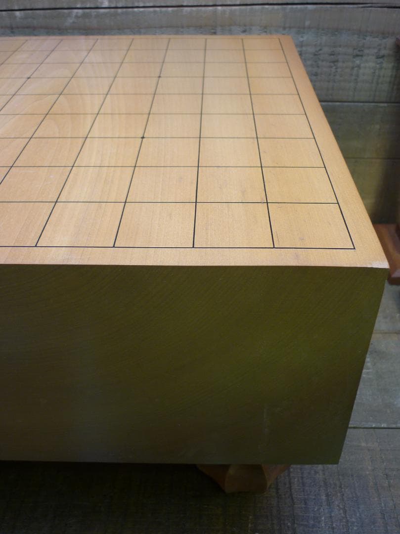 USED 天童手彫将棋駒 本黄楊 光匠作 錦旗書 将棋盤 駒台 将棋セット一式