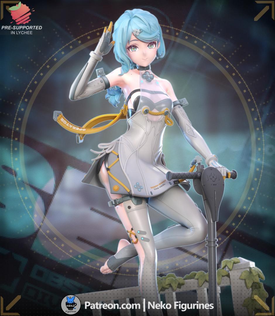 1/7正規品ガレージキット ゼンゼロ シード / 未塗装未組立