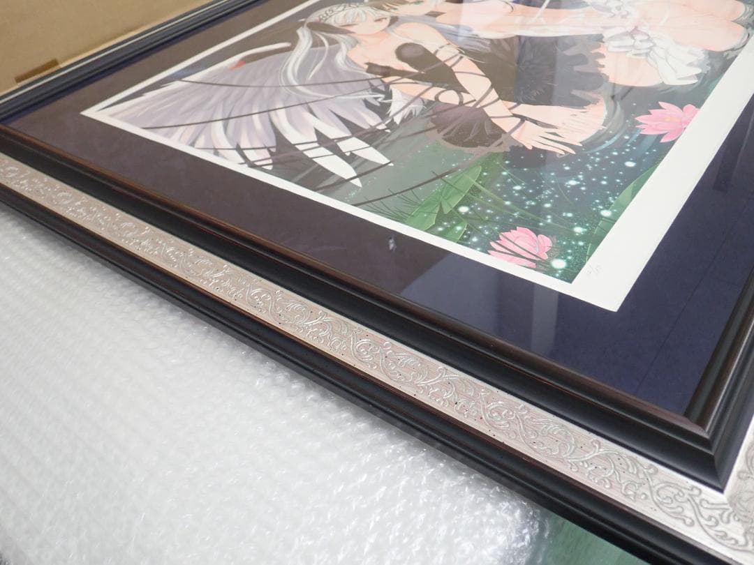 ㉘新品・保証書付 Tony　「白と黒のオデット」ミクスドメディア アールビバン