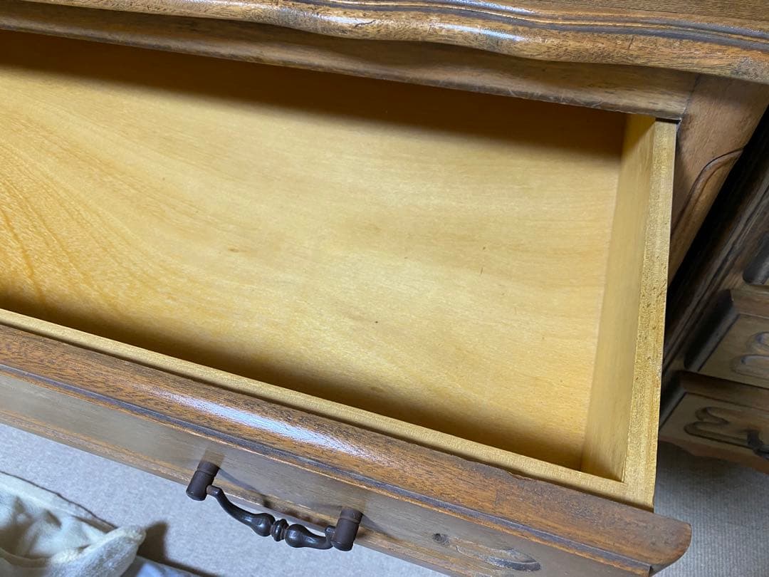 クラシックスタイル 木製チェスト 3 セット