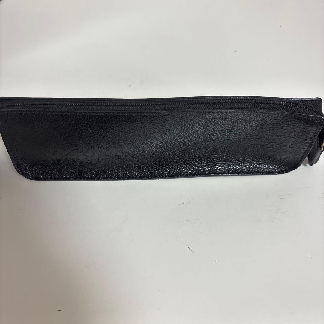 IL BISONTE イルビゾンテ 牛革 筆箱 ペンケース 黒 新品未使用