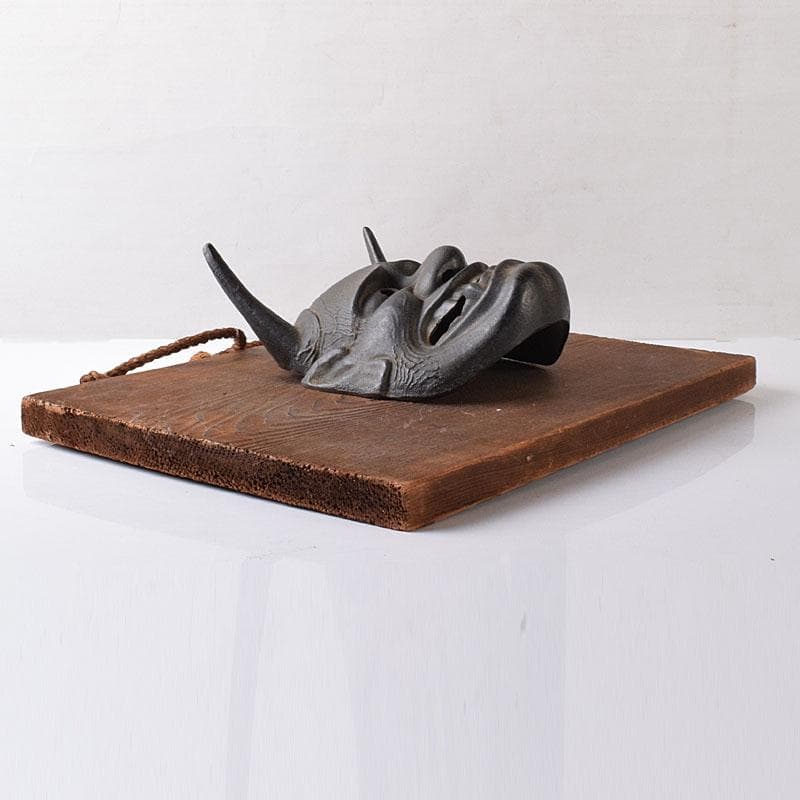 南部鉄器　能面　お面　般若　壁掛　C　7564C