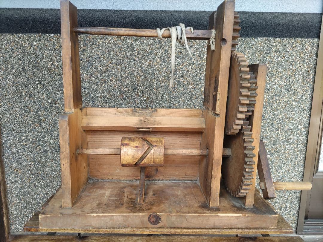 超レトロ　糸巻機　座繰り器　古道具　民具