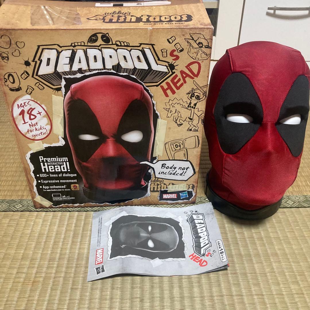 ぱ*こ様 デッドプール　ヘッド deadpool head