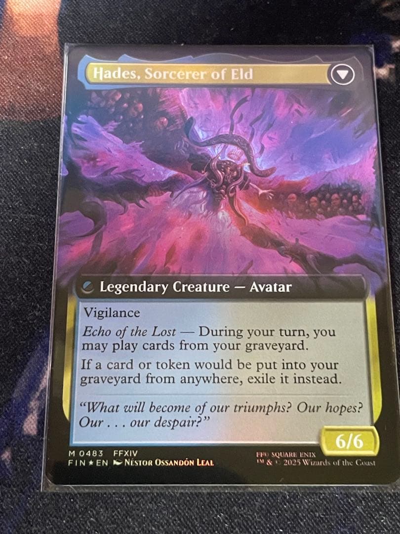 MTG FF オリジナル、アシエン・エメトセルク　英語　拡張foil