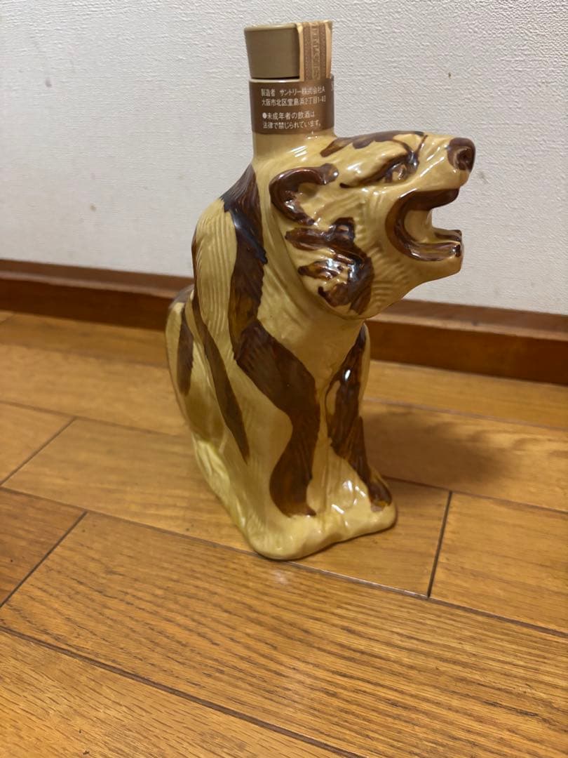 【未開栓】干支 寅 虎 陶器 ウイスキー サントリー ローヤル12年