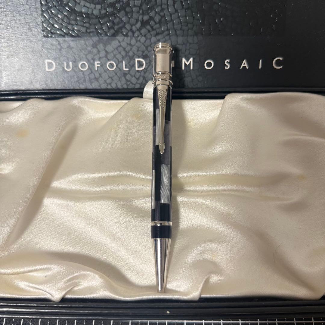 パーカー ボールペン デュオフォールド モザイク ブラック