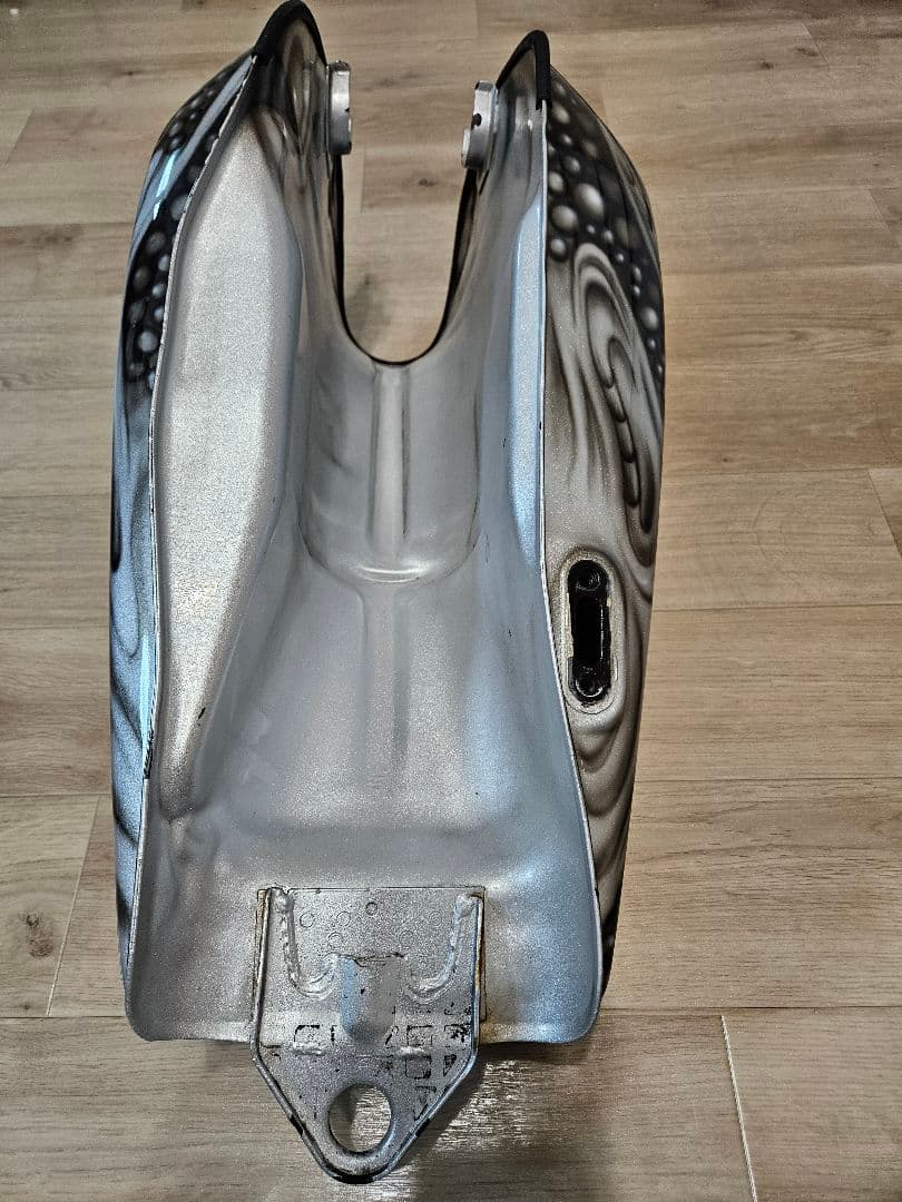 SR400/SR500 純正タンク カスタムペイント スカル