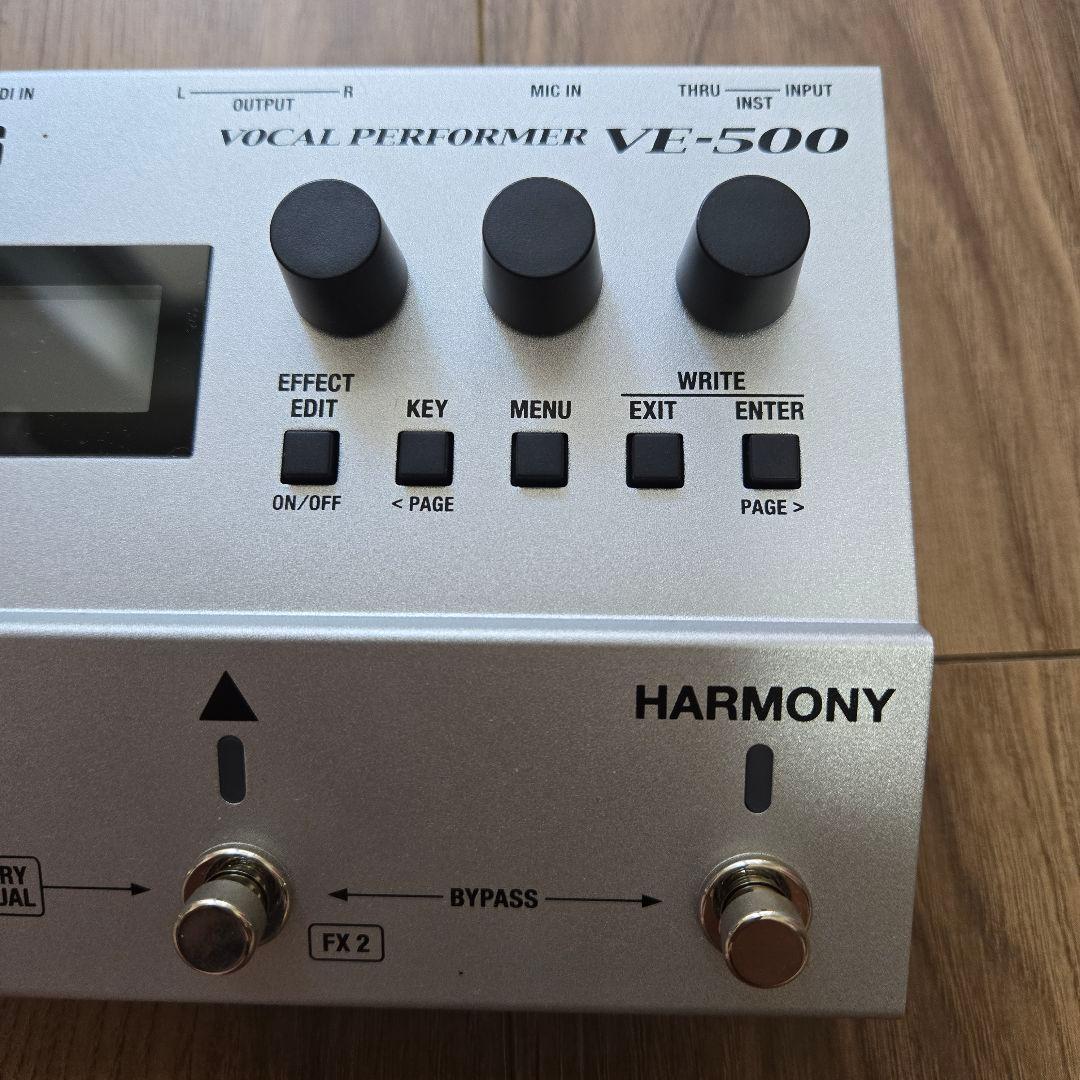 【超美品】BOSS VE-500 ボーカルパフォーマー（ボーカルエフェクター）