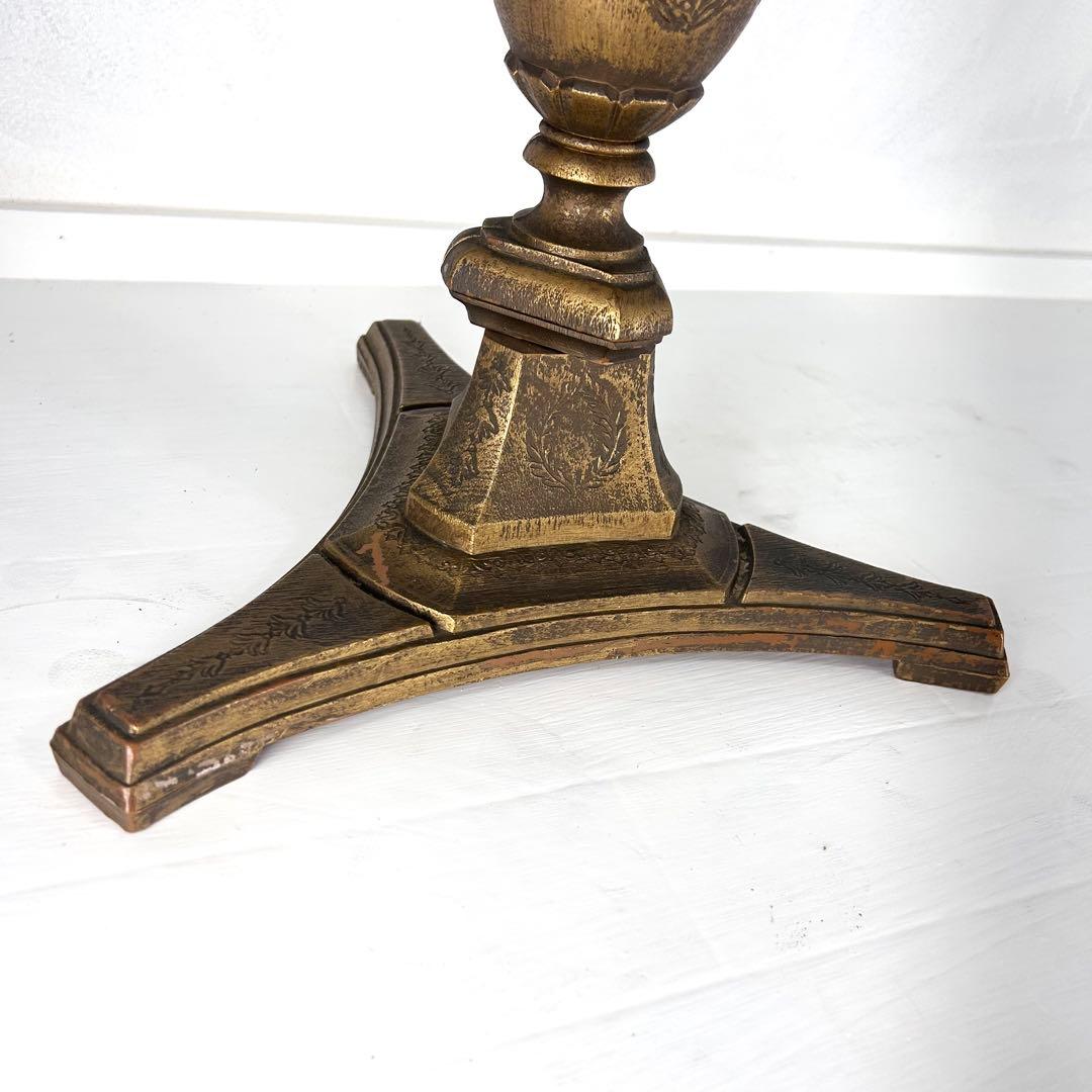 【希少】ヴィンテージ ストーントップ サイドテーブル　大理石　ゴールド