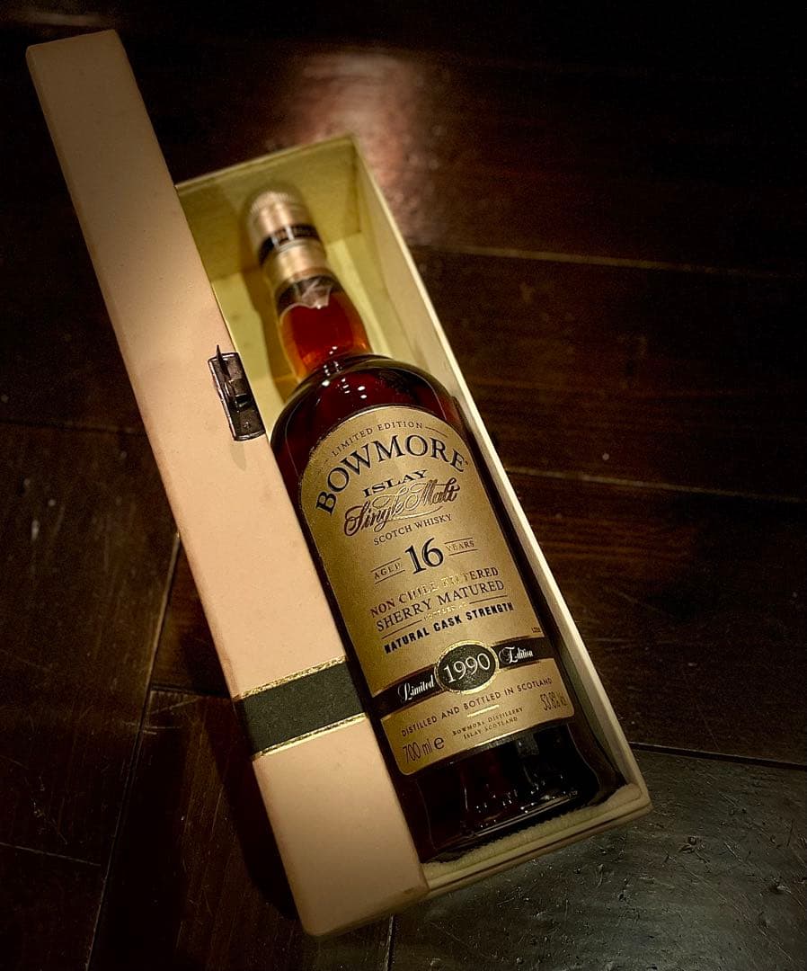 希少　ボウモア 16年 1990 リミテッドエディション シェリーマチュアード