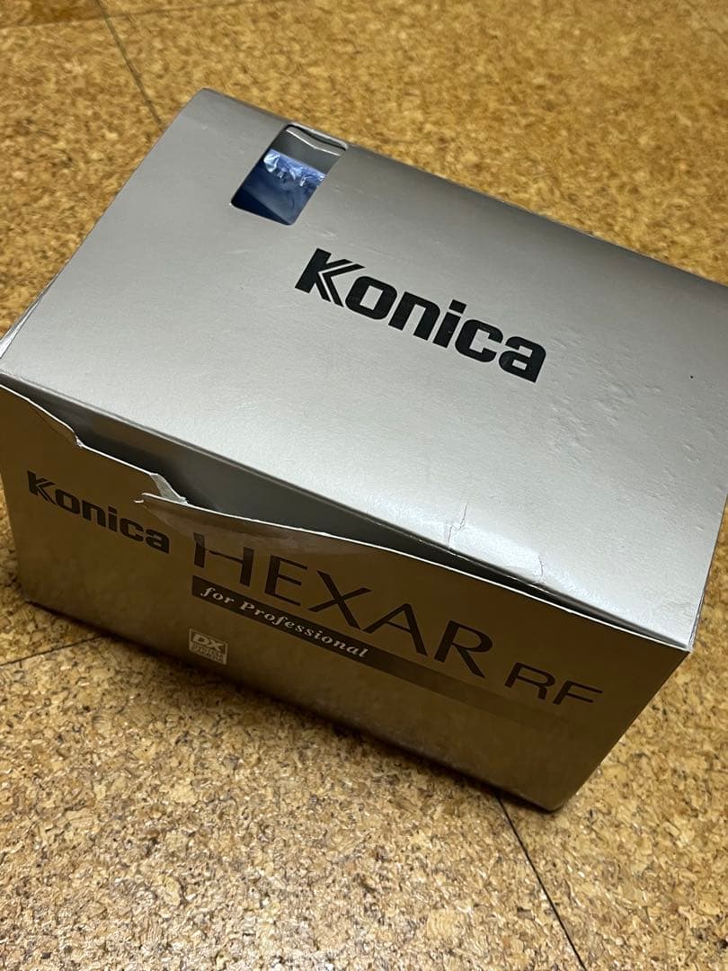 Konica HEXAR RF フィルムカメラ 箱付き