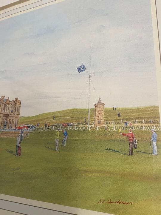 ビルウォー　ゴルフ　風景画