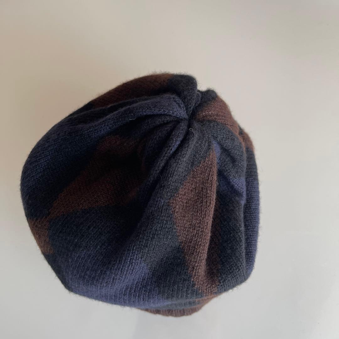 1回のみの着用　theory カシミヤ100% ニットキャップ