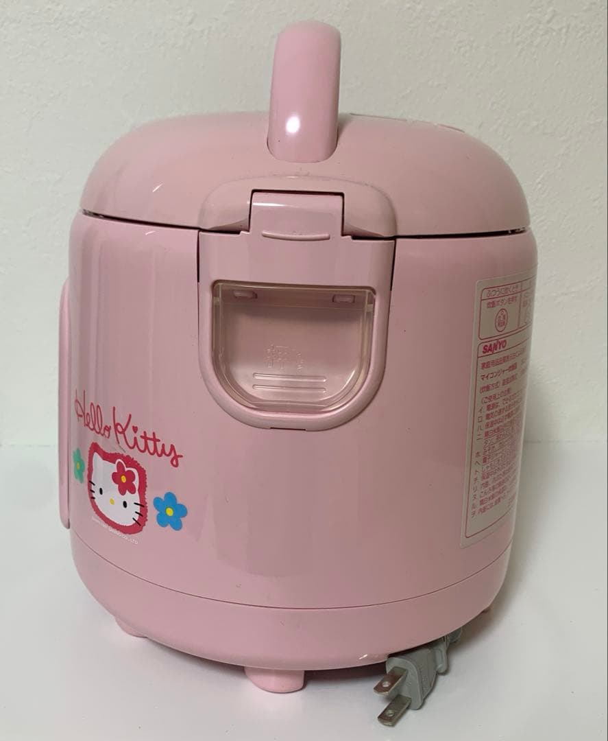 希少！SANYO Hello Kitty 炊飯器 ピンク0.72L 1998年製
