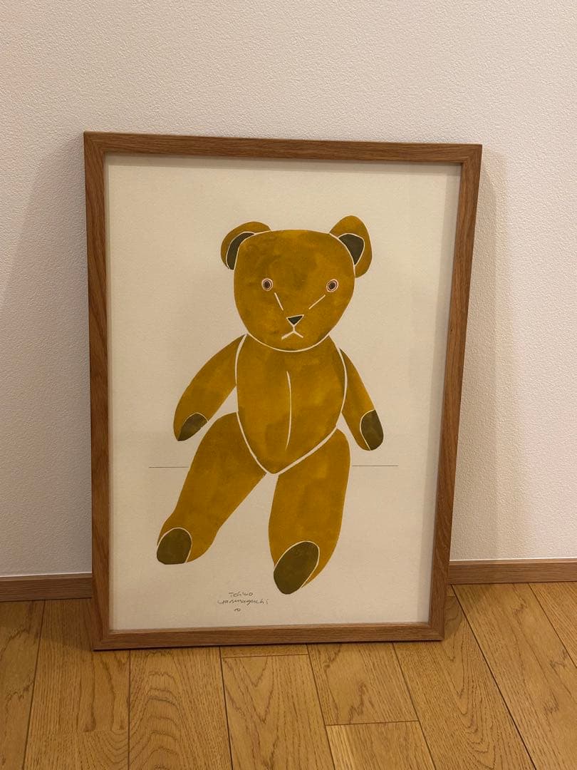 山口一郎　原画　クマ　Mサイズ　茶色