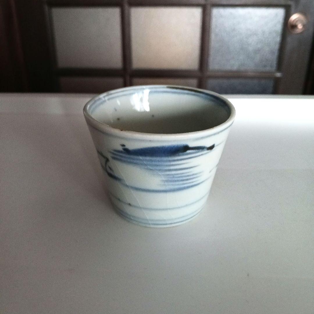 古伊万里　蕎麦猪口