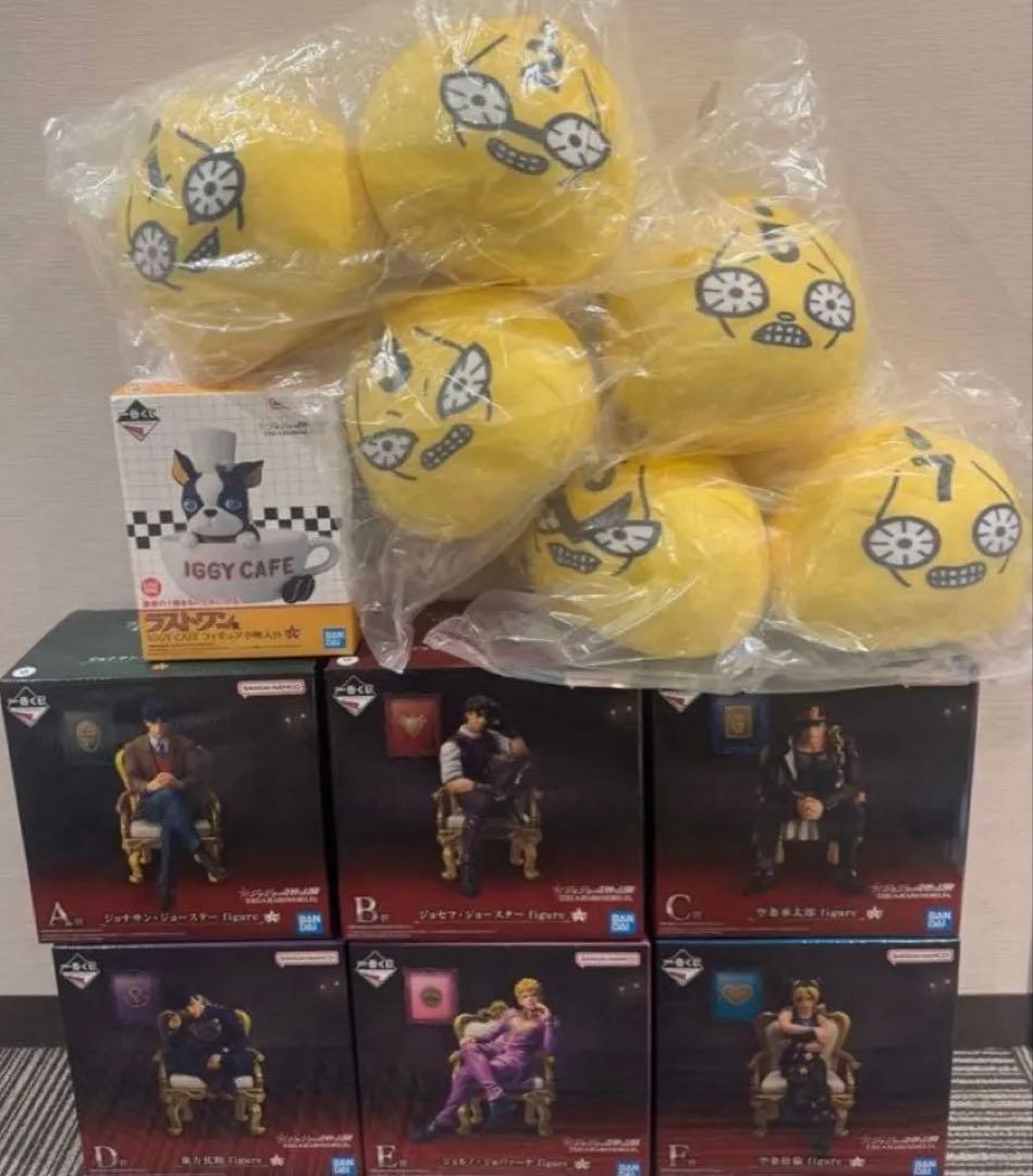 ジョジョの奇妙な冒険 一番くじフィギュア ABCDEFGI コンプリートセット