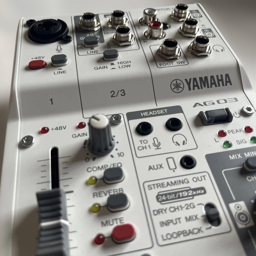 YAMAHA AG03MK2 ミキサー