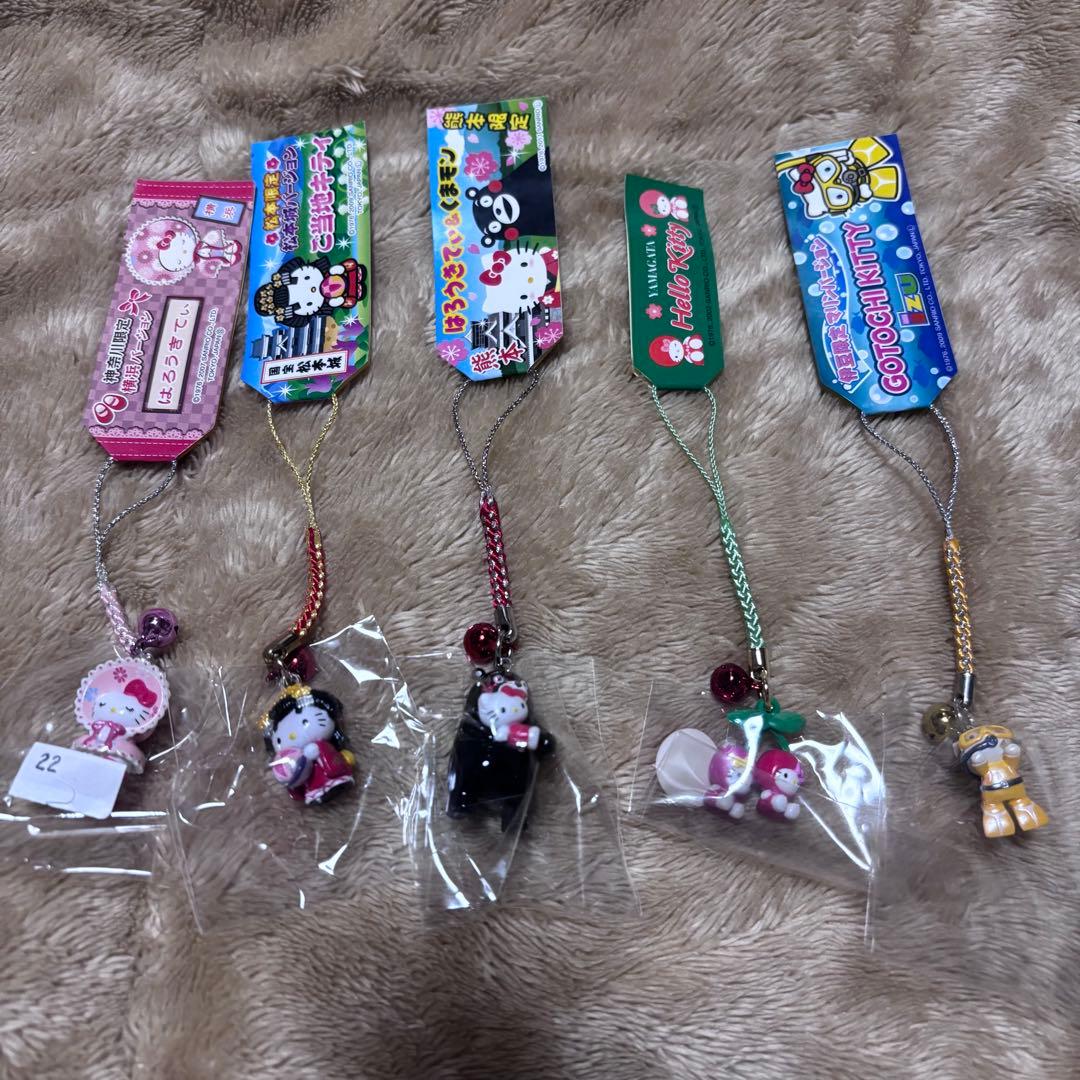 星*奨様 ハローキティ ご当地 根付け ストラップ 50点 まとめ売り