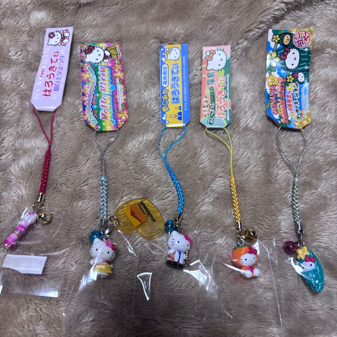 星*奨様 ハローキティ ご当地 根付け ストラップ 50点 まとめ売り