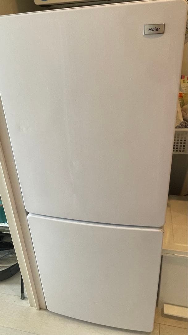 Haier 2ドア冷蔵庫 ホワイト