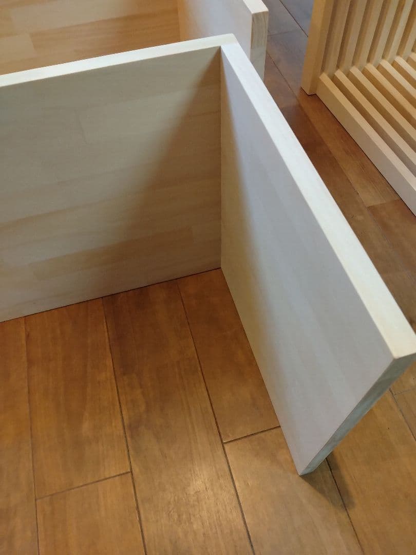 木製　ハンドメイド　オーダー　コの字　サイドテーブル　テレビ台　水槽台　棚ラック