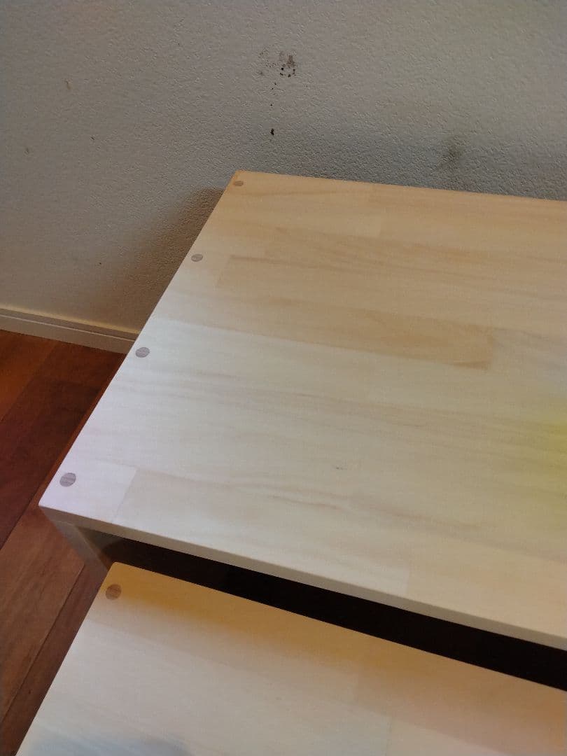 木製　ハンドメイド　オーダー　コの字　サイドテーブル　テレビ台　水槽台　棚ラック