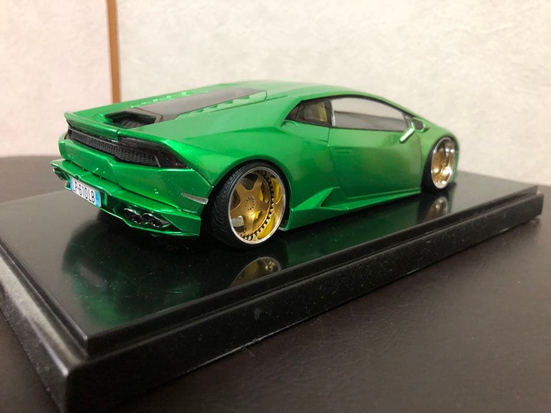 アオシマプラモデル1/24 ランボルギーニウラカン　完成品