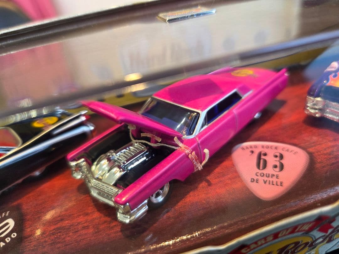 Hot Wheels 3台セット ハードロックコレクティブルズ