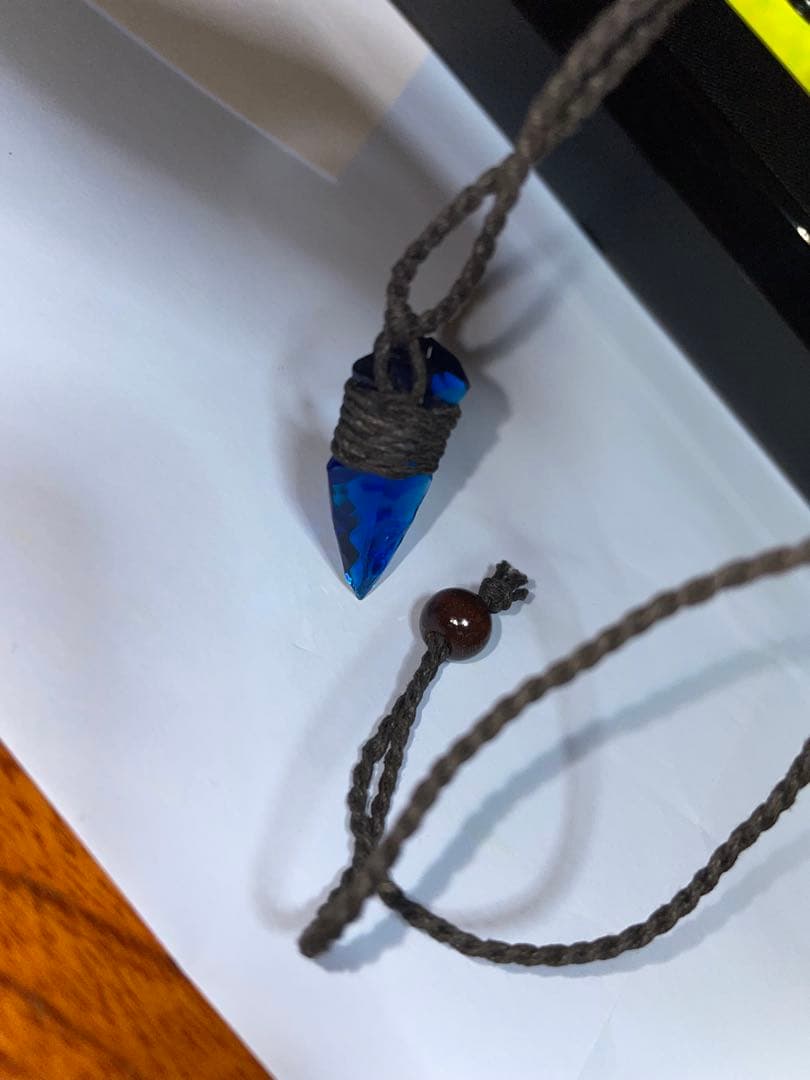 もののけ姫　ネックレス　ガラス細工