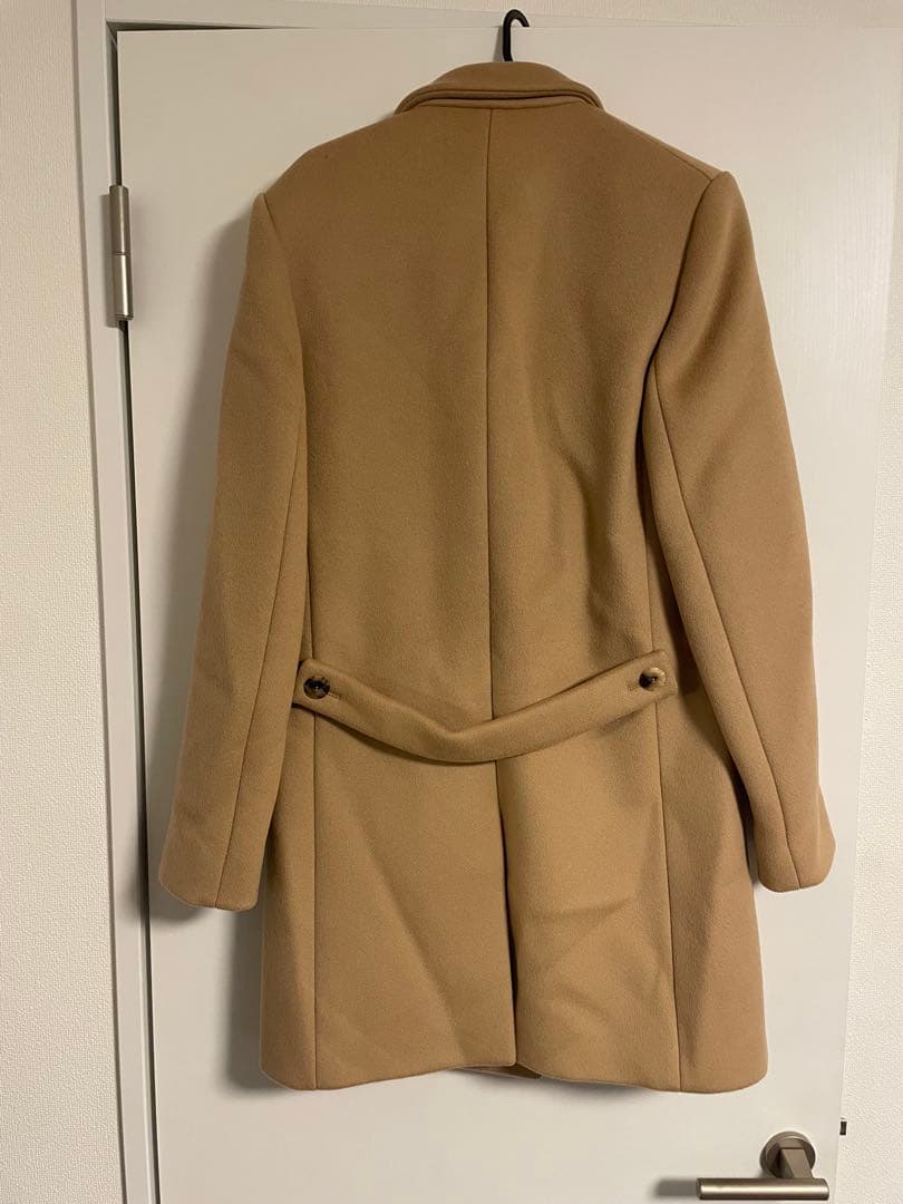 最終値下げ！BALENCIAGAベージュ チェスターコート レディース