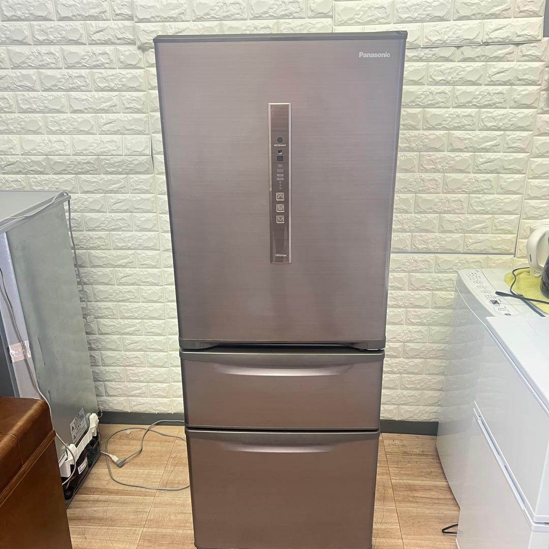 パナソニック 冷蔵庫 自動製氷付　NR-C32FM-T 315L