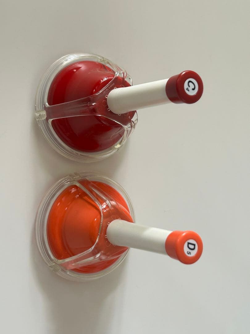 ハンドベル 20個セット 音階ラベル付き