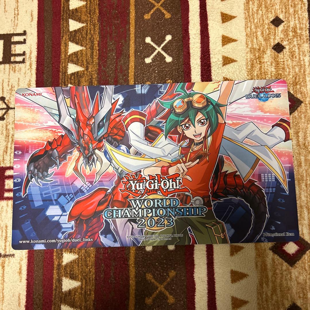 公式プレイマット　WCS2023 榊遊矢 オッドアイズレイジングドラゴン