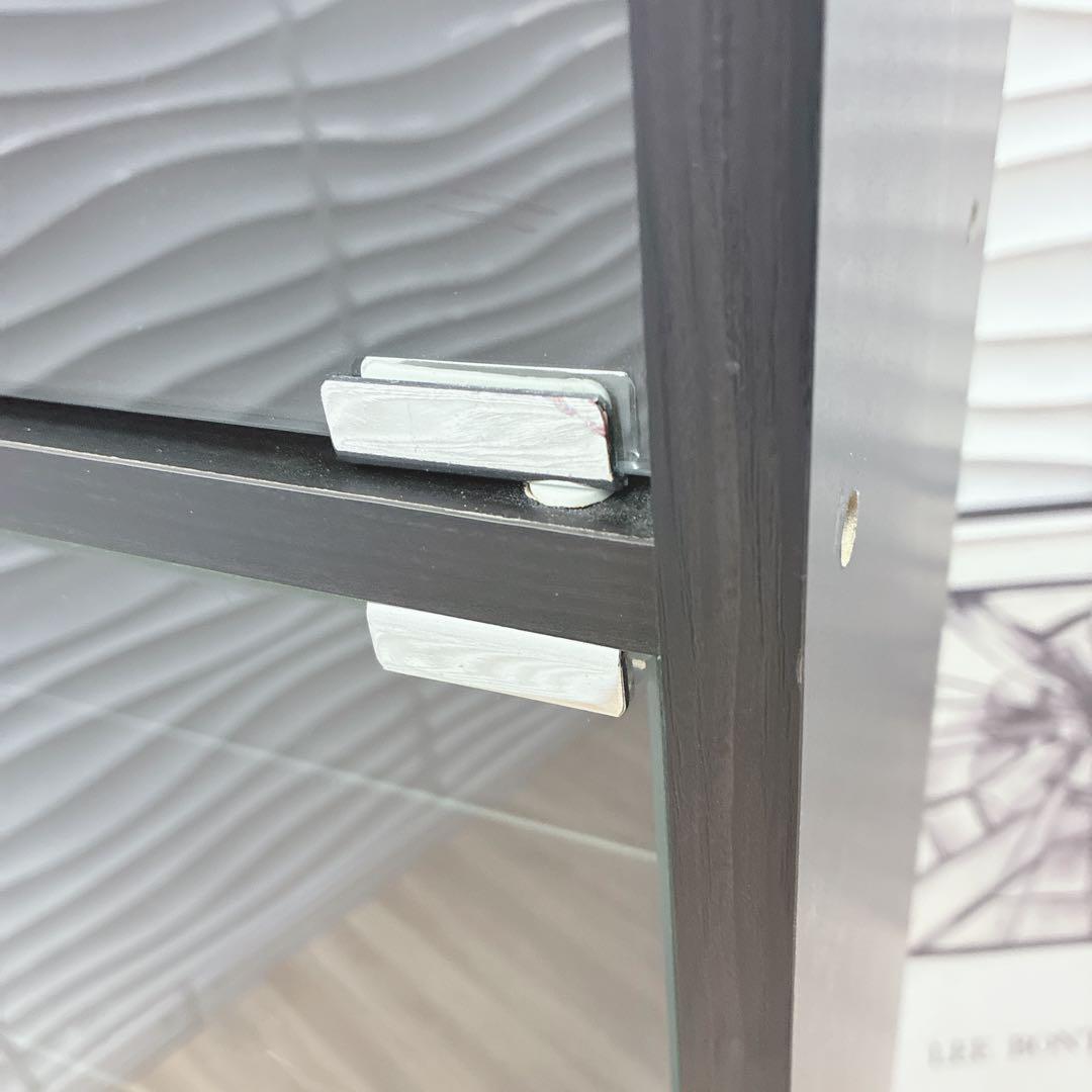 ②大阪府 神戸市 配達料無料！◇不二貿易◇ガラスコレクションケース◇ハイタイプ