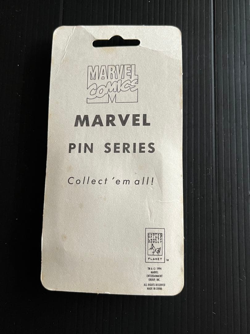ピンズ・ピンバッジ・缶バッジ MARVEL UNIVERSR PIN SERIES WOLVERINE1994
