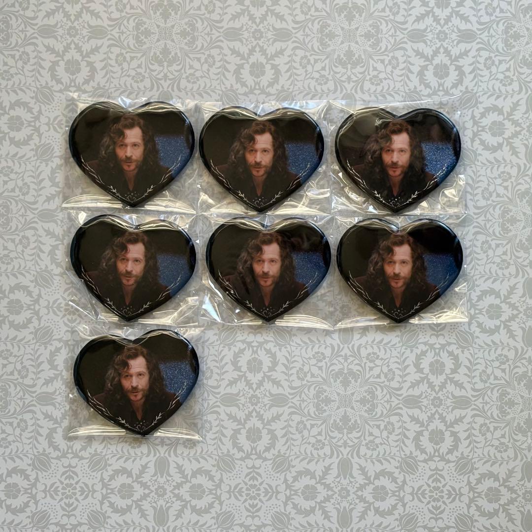 ハリーポッター 海外限定 ハート缶バッジ