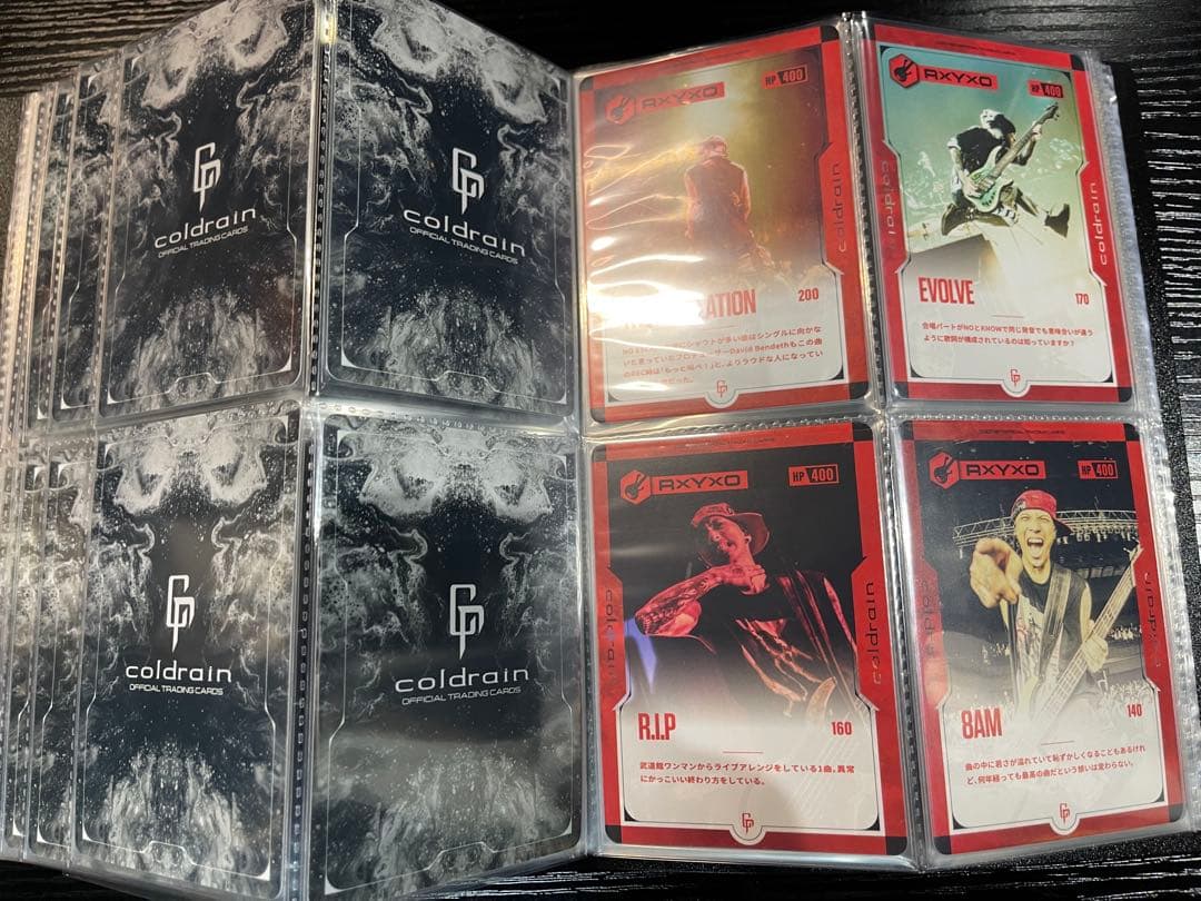 coldrain トレカ コンプセット
