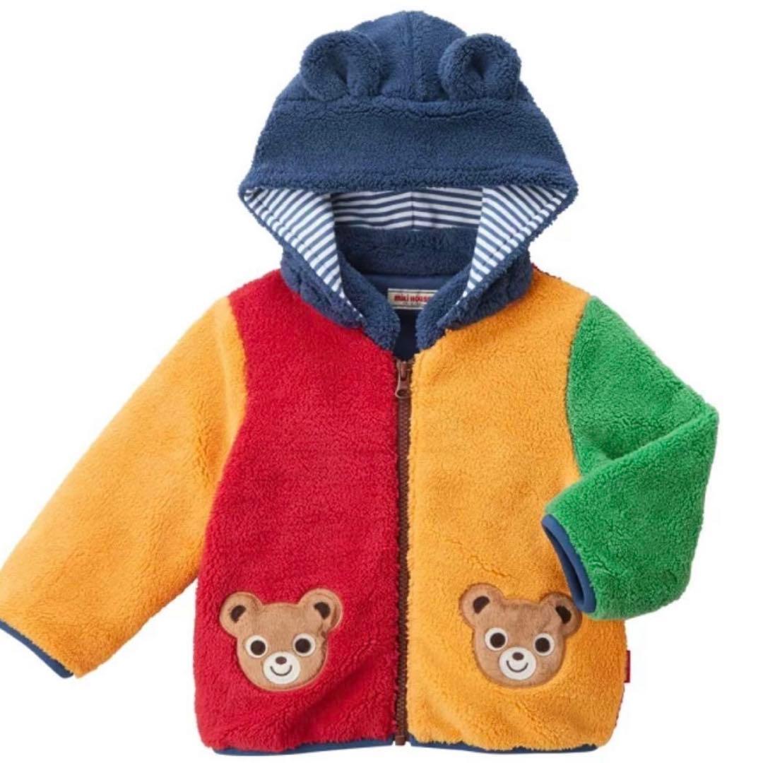 MIKI HOUSE 90㎝　フリース　アウター　ジャケット