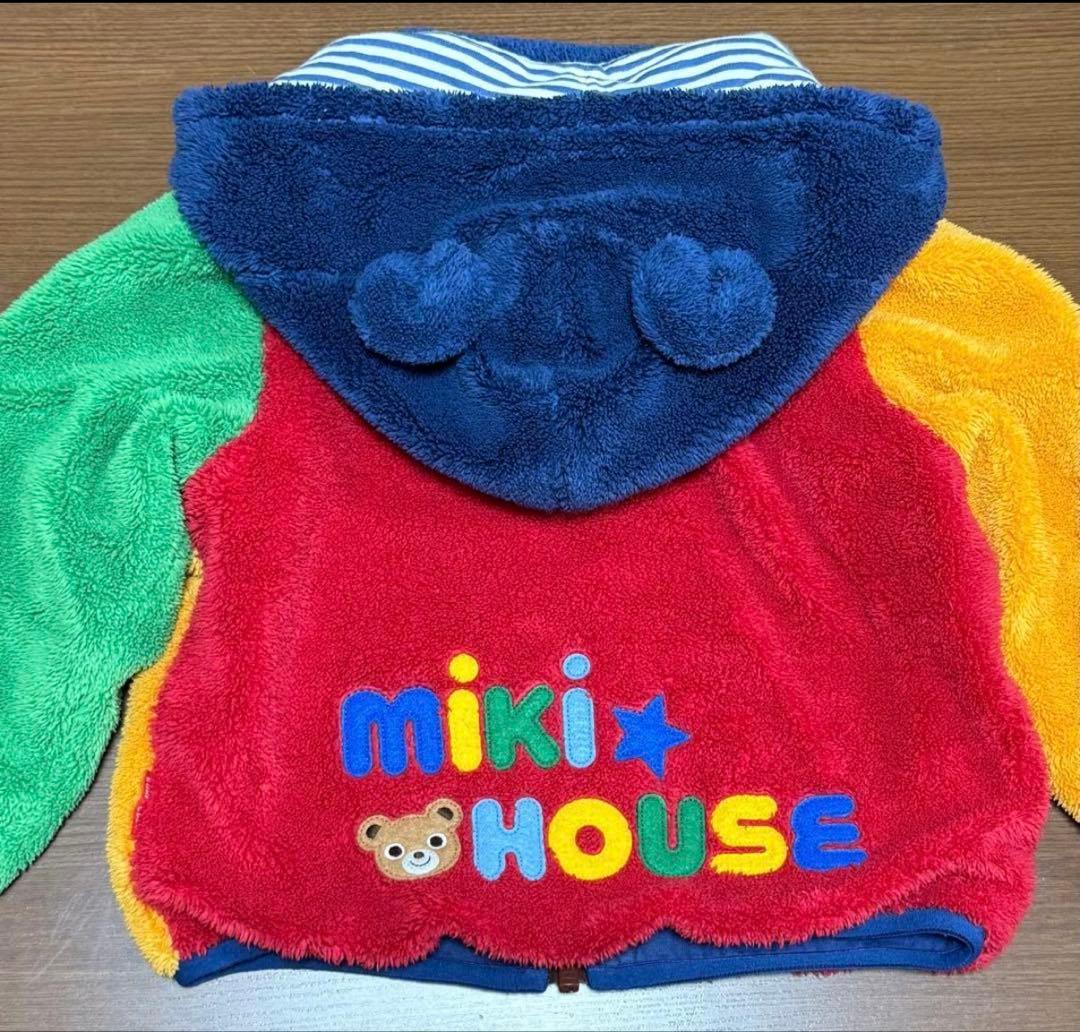 MIKI HOUSE 90㎝　フリース　アウター　ジャケット