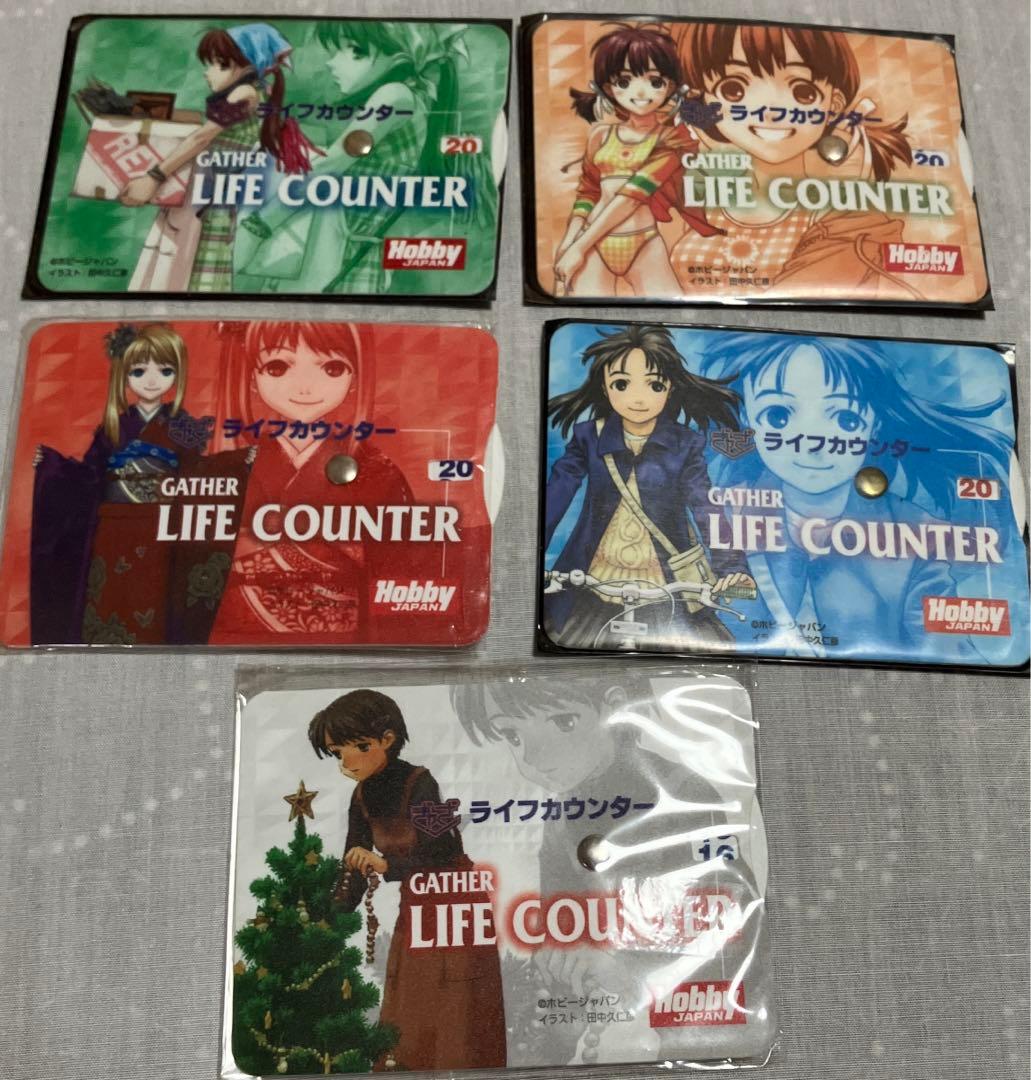 ホビージャパン　田中久仁彦デッキケース、ライフカウンターセット