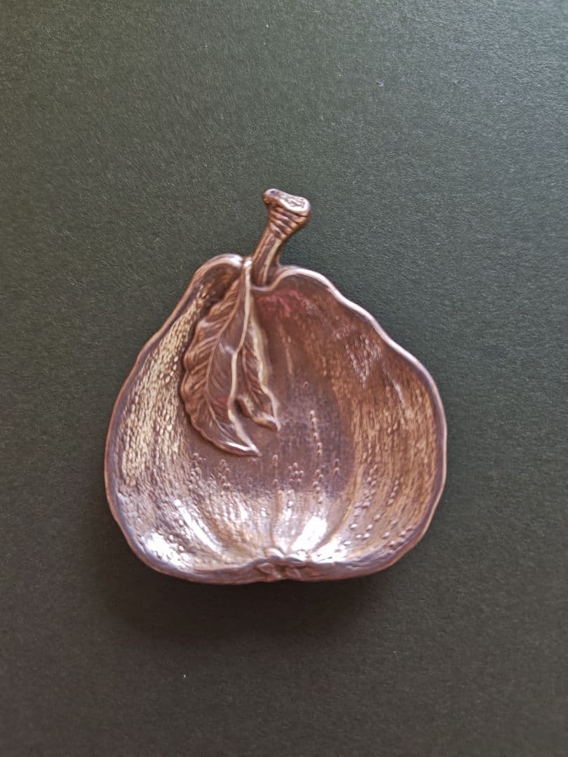 ブチェラッティ　ミニシルバートレイ　洋梨とイチジク　2個おまとめ