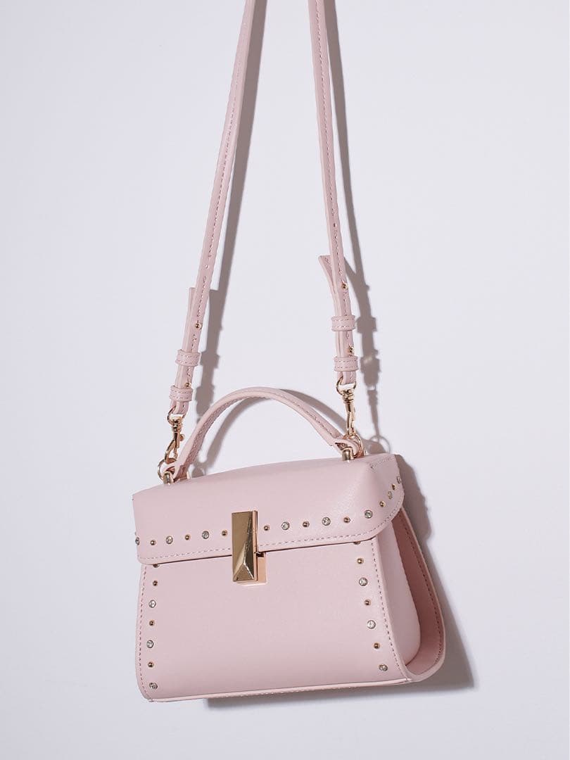 CELFORD リュタン ビジュースタッズポシェット LPINK/F