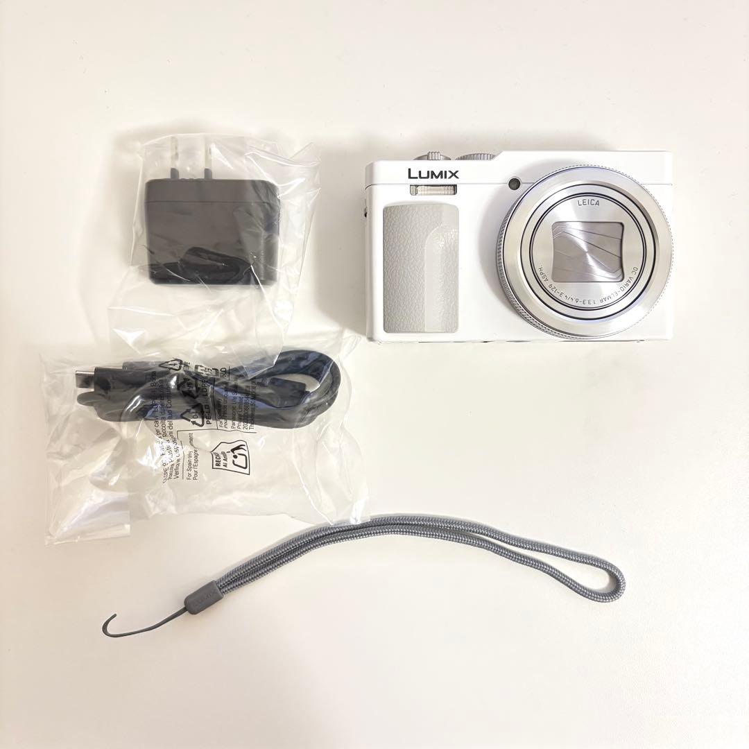 LUMIX DC-TZ99 ホワイト　Panasonic パナソニック